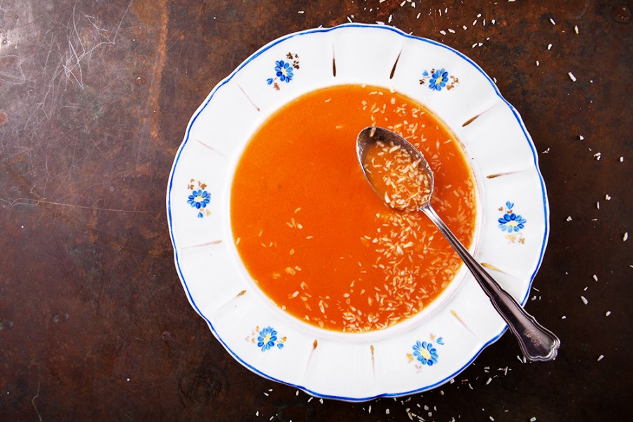 Tomaten-Kokos-Suppe - Elisabeth von Pölnitz-Eisfeld